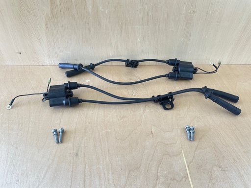 [4454] 2004 Yamaha 75HP 4 Stroke Outboard Ignition Coil Assembly Set Of 2 67F-85570-00-00