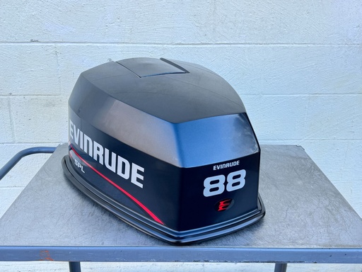 [020803] Johnson Evinrude 88HP 2 Stroke Outboard Top Cover Cowling - NEW