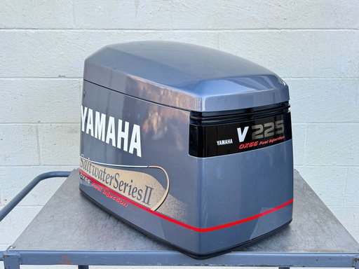 [020807] Yamaha 225HP 2 Stroke Outboard OX66 Top Cover Cowling Hood