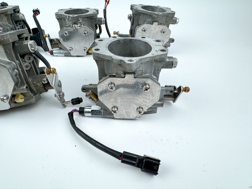 [022129] 1995 Yamaha 250 HP 2 Stroke Outboard Carburetor Set {mpn} OEM