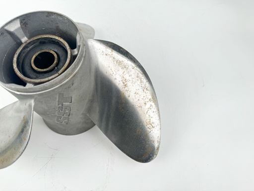 [022159] Evinrude Johnson Viper Stainless Steel Propeller 14 3/4 X 17 3 Blade 176615