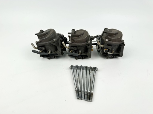 [023007] 2002 Honda 40 HP 4 Stroke Outboard Carburetor Set {mpn} OEM