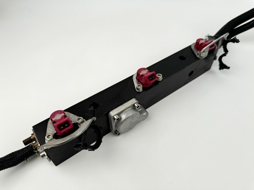 [023481] 2000 Mercury 200 HP 2 Stroke Outboard Fuel Injector Set W/ Rail {mpn} OEM