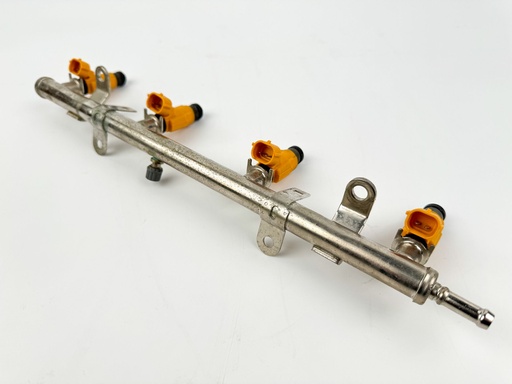 [024085] 2011 Yamaha 150 HP 4 Stroke Outboard Fuel Injector Set W/ Rail {mpn} OEM