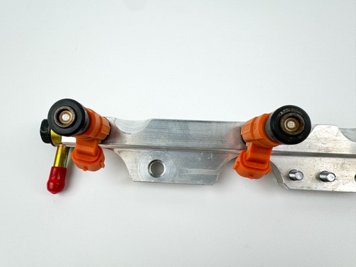 [024721] 2005 Johnson 140 HP 4 Stroke Outboard Fuel Injector Set W/ Rail {mpn} OEM