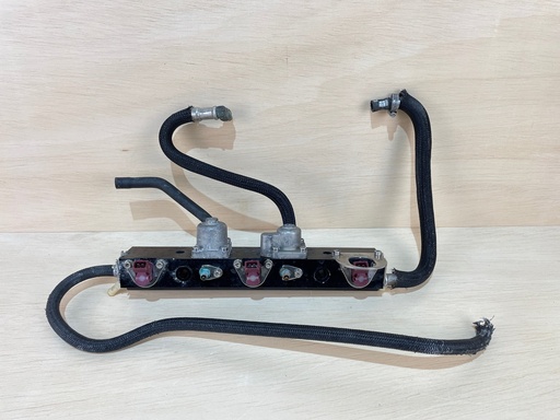 [2930] 2007 Mercury 90HP Optimax Fuel Injector Set With Rail 804528