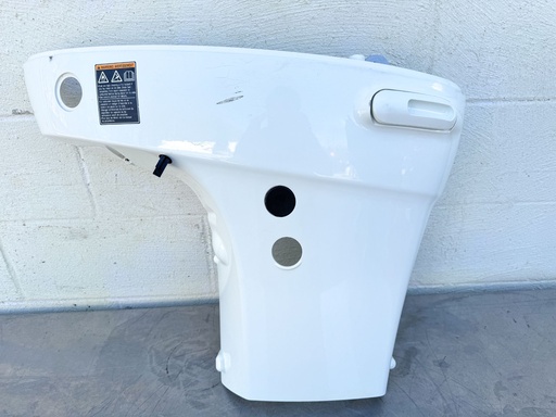 [026954] 2017 Suzuki 115 HP 4 Stroke Outboard Lower Apron Cowling Port {mpn} OEM