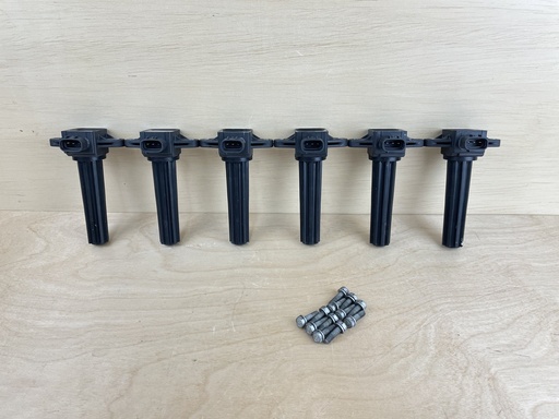 [008141] 2006 Yamaha 250HP 4 Stroke Outboard Ignition Coil Assembly Set Of 6 6P2-82310-01-00