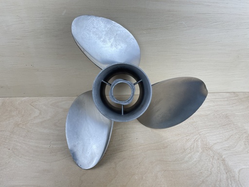 [008318] Evinrude Johnson Viper TBX Stainless Propeller 14 3/4" x 17P RH Prop 763914