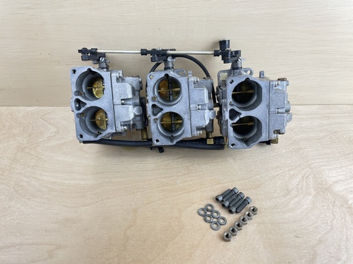 [008356] 1996 Mercury 150HP 2 Stroke Outboard Top Middle Bottom Carburetor Assembly