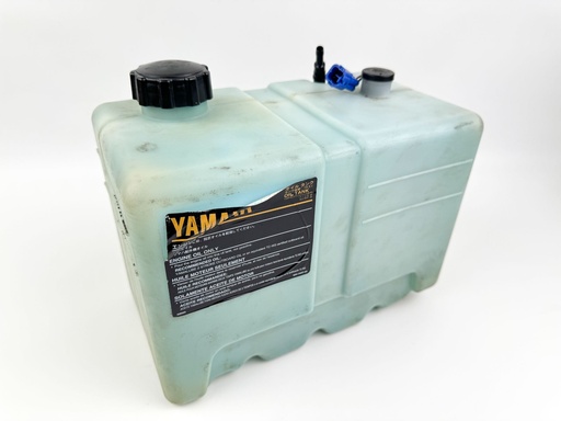 [031806] Yamaha Outboard 2 Stroke 10.5L Remote Oil Tank With Pump & Sensor 2.8 Gallons