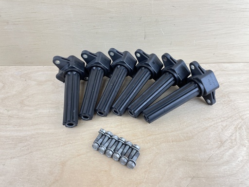 [008454] Yamaha 250HP 3.3L 4 Stroke Outboard Ignition Coil Assembly Set Of 6 6P2-82310-01-00