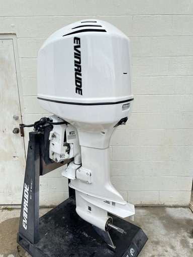 [008476] 2001 Evinrude 250HP Outboard Engine 2 Stroke 25" XL Shaft Counter Rotation