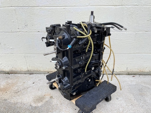 [008617] 2005-2016 Mercury 75HP Optimax 2 Stroke Outboard Powerhead Crankcase 285 Hours
