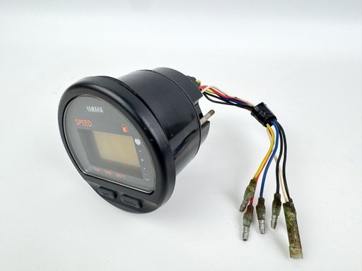 [034789] Yamaha Outboard Speedometer Fuel Multi-Function Guage Digital - Dim