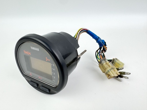 [034790] Yamaha Outboard Marine Digital Tachometer Tach & Trim Guage - Dim