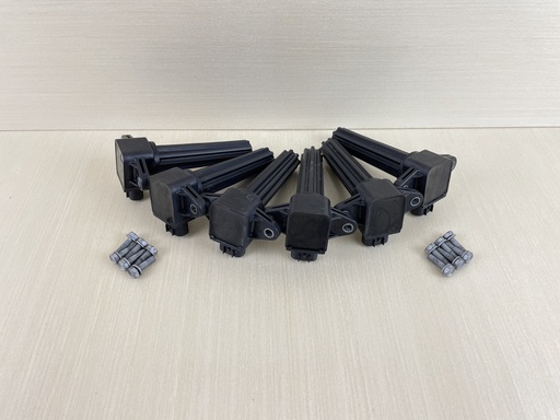 [008949] 2006 Yamaha 250HP 4 Stroke Outboard Ignition Coil Assembly Set Of 6 6P2-82310-01-00