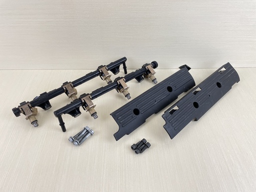 [008961] Yamaha 250HP 3.3L 4 Stroke Outboard Engine Fuel Delivery Pipe With Injectors