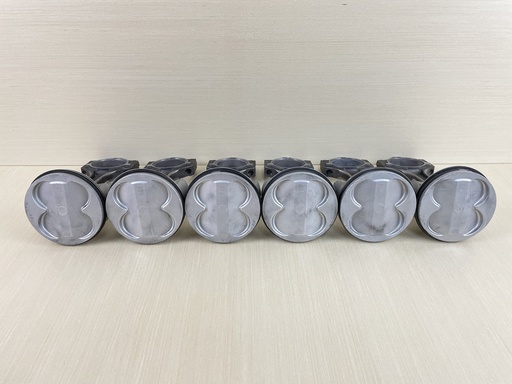 [008989] 2002 Yamaha 225HP 4 Stroke Piston & Connecting Rod Set Of 6 69J-11631-00-B0