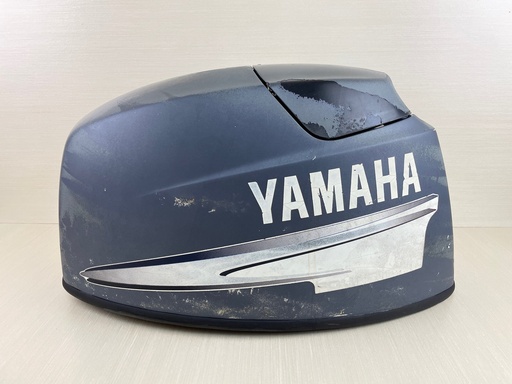 [009100] 2002 Yamaha 30HP 4 Stroke Outboard Engine Top Cowling Cover 69H-42610-20-4D