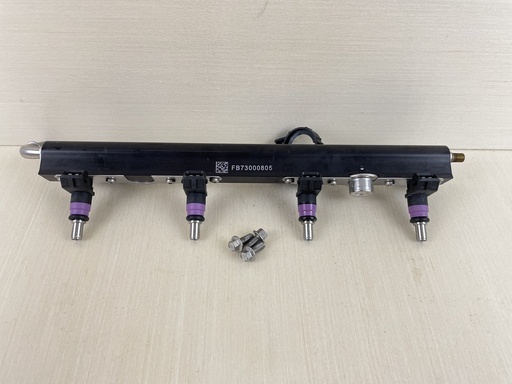 [009354] 2007 Mercury 150HP 4 Stroke Verado L4 Outboard Fuel Injector Set With Rail 8M0041571