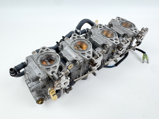 [040818] 2003 Yamaha 50 HP 4 Stroke Outboard Carburetor Set {mpn} OEM