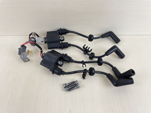 [009495] 2007 Yamaha 60HP 4 Stroke Outboard Ignition Coil Set With Wires 63P-82310-01-00