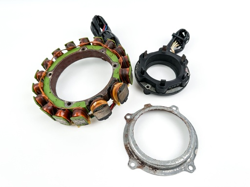 [042647] 1999 Yamaha 200 HP 2 Stroke Outboard Coil Pulser Base Stator Assembly {mpn} OEM
