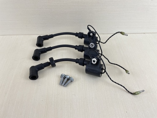 [009697] 2009 Yamaha 50HP 2 Stroke Outboard Ignition Coil Set 3 6H5-85570-00-00