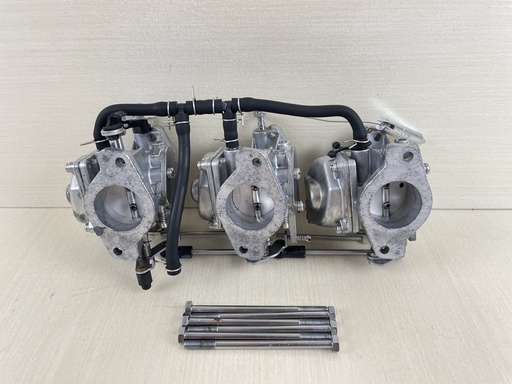 [009727] 1991 Yamaha 70HP 2 Stroke Outboard Top Middle Bottom 1 2 3 Carburetor Setup