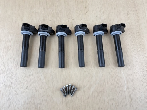 [4049] Mercury Verado 4 Stroke Outboard Pencil Ignition Coil Set Of 6 880615T01