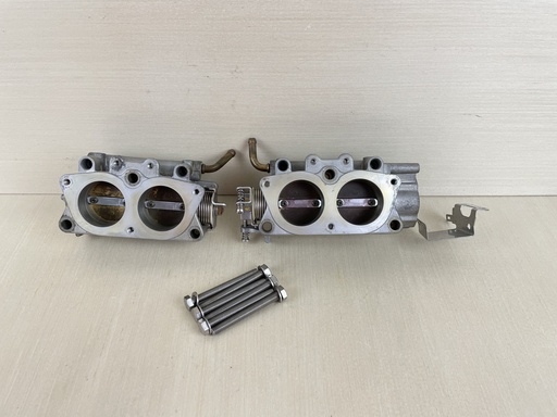 [009958] 2005 Yamaha 115HP 4 Stroke Outboard Intake Throttle Body Assembly Set 68V-13751-01-00