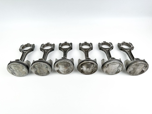 [045701] 2002 Yamaha 225 HP 4 Stroke Outboard Piston & Connecting Rod Set {mpn} OEM