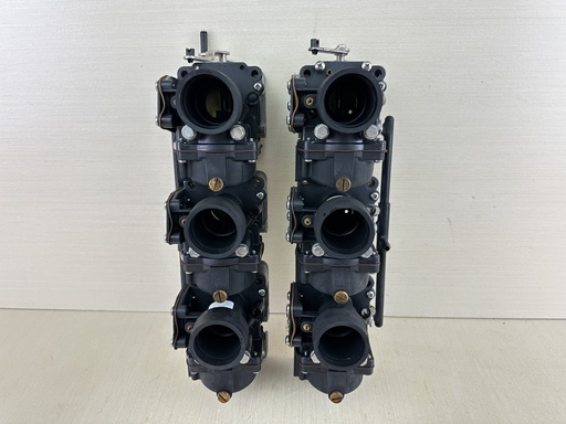 [010179] 2003 Johnson Evinrude 150HP Outboard Port Starboard Caburetor Throttle Body Set