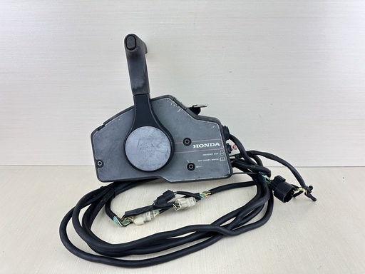[010281] Honda Outboard Side Mount Remote Control Box Binnacle & Harness - No Key