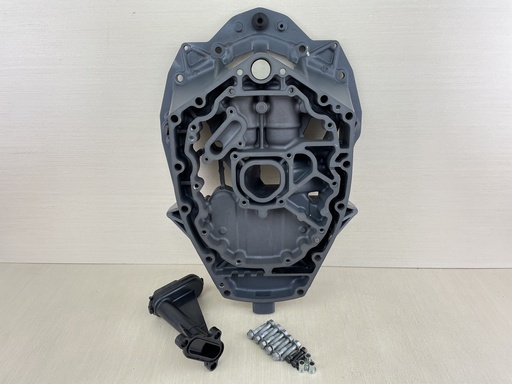 [010295] 2009 Yamaha 150HP 4 Stroke Outboard Exhaust Guide Assembly 63P-41137-01-CA