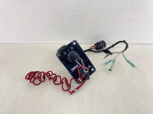 [010366] Yamaha Single Engine Key Switch Assembly Panel With Key 704-82570-13-00