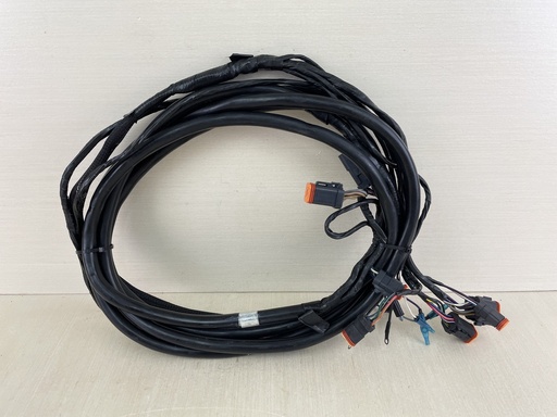 [010371] Evinrude Johnson 16' Main Rigging Harness From Controls To Engine - Orange Plugs