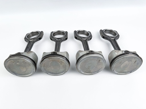 [049211] 2016 Yamaha 150 HP 4 Stroke Outboard Piston & Connecting Rod Set {mpn} OEM