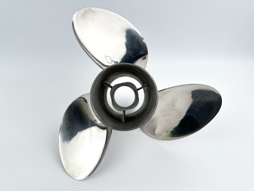 [050959] Evinrude Johnson Stainless Steel Propeller Viper 14 3/4" x 17P RH Prop 763914