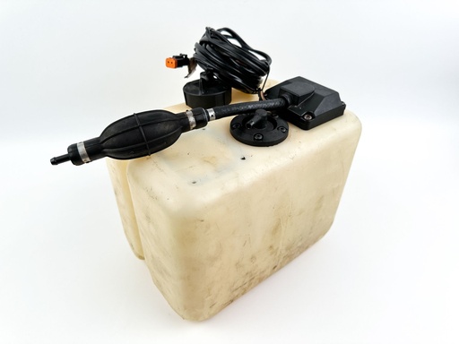 [052697] Johnson Evinrude 2 Stroke Outboard Remote Oil Supply Tank 1.8 Gallons W/ Return