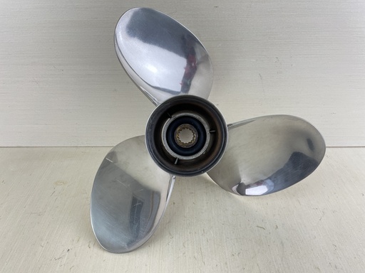 [009631] Suzuki 3 Blade Stainless Steel Propeller Prop 14" x 19 DF50 - DF140