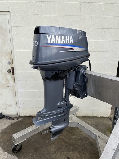 [009464] 2000 Yamaha 50HP 2 Stroke Outboard W/ 20" Shaft Carbureted - Just Serviced