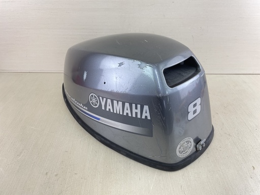 [009833] 2013 Yamaha 8HP 4 Stroke Outboard Top Cowling Cowl Cover Hood 60R-G2610-60-00