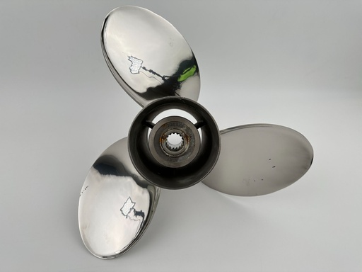 [057565] Evinrude Johnson Stainless Steel Propeller Rebel 15 x 21P RH Standard 763572