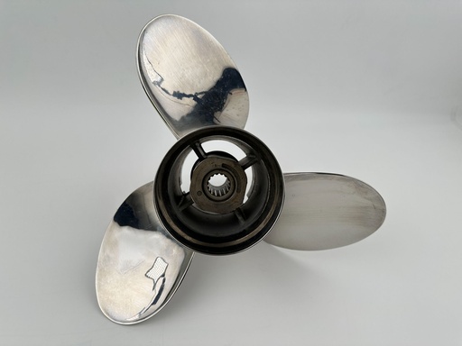 [057569] Mercury Quicksilver Stainless Steel Propeller Laser 14 x 23P RH Standard 48-11074A40