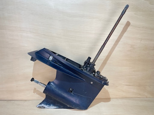 [3372] Evinrude Etec 90HP 20" Shaft Lower Unit Gear Case Blue 5009296