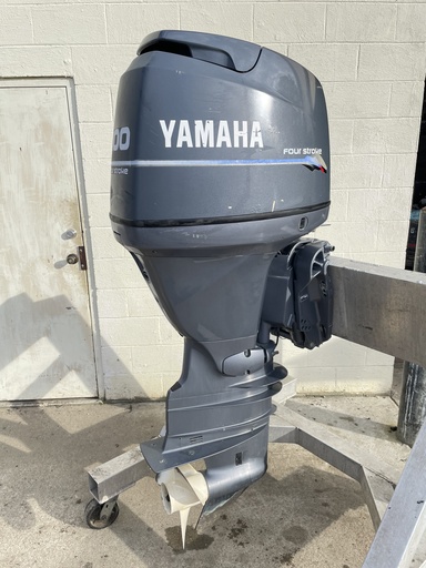 [011283] 2001 Yamaha 100HP 4 Stroke Outboard W/ 25” Shaft & Controls - Just Serviced