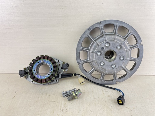 [011222] 01-2007 Honda 75 90 HP 4 Stroke Outboard Flywheel Coil Stator Alternator Assembly 31630-ZW1-L01