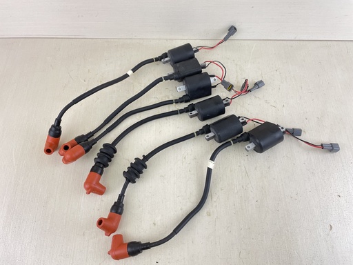 [011160] 2002 Yamaha 175HP 2 Stroke HPDI Outboard Ignition Coil Assembly Set 68F-82310-11-00